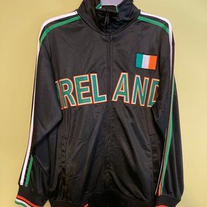 Ghast Ireland track jacket, black